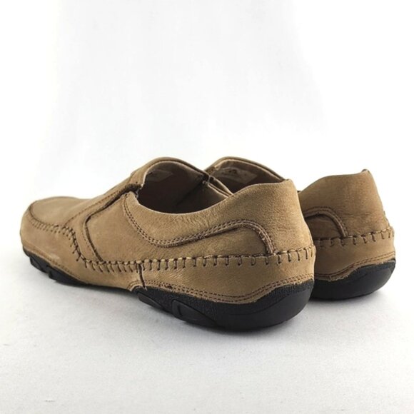 Mr. Jones Men's Sand Leather Nubuck Casual Loafer Size 11 - Picture 4 of 16